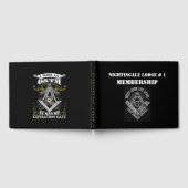 Vrijmetselaar Lidmaatschapsboek Gastenboek (Volledig)