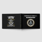 Vrijmetselaar Lidmaatschapsboek Gastenboek (Volledig)