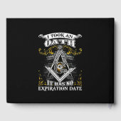 Vrijmetselaar Lidmaatschapsboek Gastenboek (Achterkant)