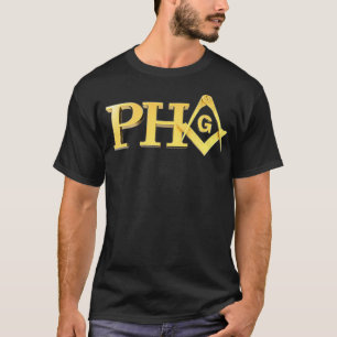 Vrijmetselaar PHA Prince Hall Affiliatie Vrijmetse T-shirt