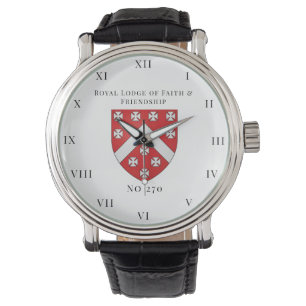 Vrijmetselaar Royal Lodge of Faith & Friendship Wa Horloge