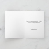 Vrijmetselaar vrijmetselaar kerst bedankkaart (Binnen)