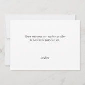 Vrijmetselaar vrijmetselaar Vrijmetselaar Verjaard Bedankkaart (Achterkant)