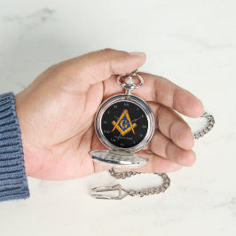 Vrijmetselaars Plein en Kompas Liefdadigheids Maso Horloge