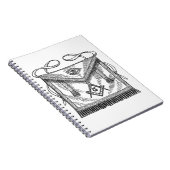 Vrijmetselaars- Schort Notitieboek (Rechterzijde)
