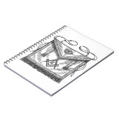 Vrijmetselaars- Schort Notitieboek (Linkerzijde)