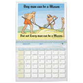 Vrijmetselaarskalender Kalender (Feb 2027)