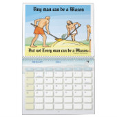 Vrijmetselaarskalender Kalender (Feb 2026)