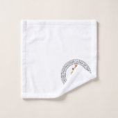 Vrijmetselaarsloge van Canada Bad Handdoek (Wasdoekje)