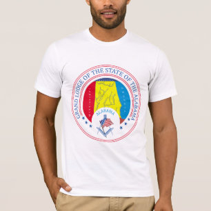 Vrijmetselaarsloge van de staat Alabama T-shirt