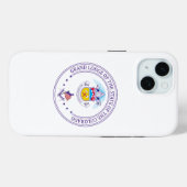 Vrijmetselaarsloge van de staat Colorado Case-Mate iPhone Case (Achterkant (horizontaal))