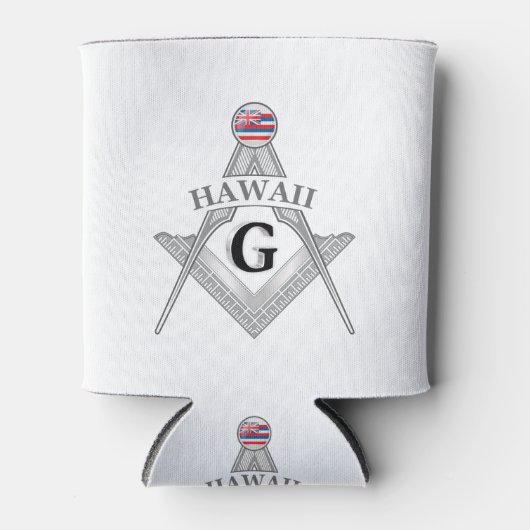 Vrijmetselaarsloge van de staat Hawaï Blikjeskoeler (Voorkant)