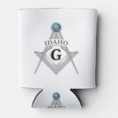 Vrijmetselaarsloge van de staat Idaho Blikjeskoeler (Voorkant)