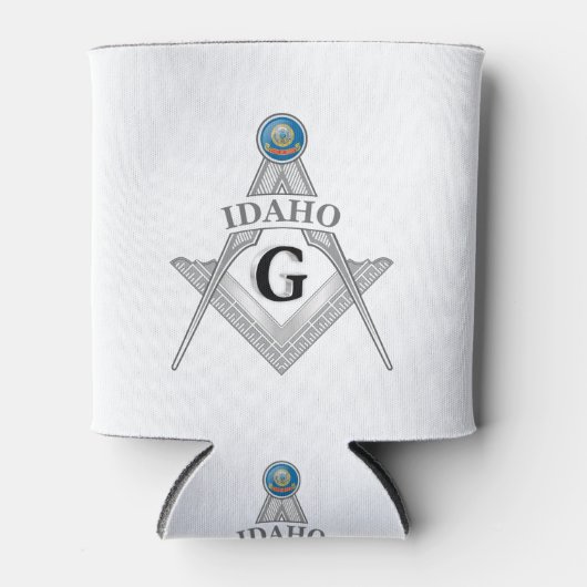Vrijmetselaarsloge van de staat Idaho Blikjeskoeler (Voorkant)