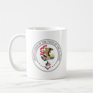 Vrijmetselaarsloge van de staat Illinois Koffiemok