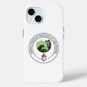 Vrijmetselaarsloge van de staat Indiana iPhone 15 Case