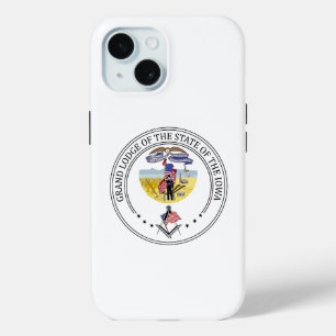 Vrijmetselaarsloge van de staat Iowa iPhone 15 Case