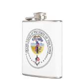 Vrijmetselaarsloge van de staat Iowa Heupfles (Links)