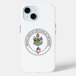 Vrijmetselaarsloge van de staat Maine iPhone 15 Case