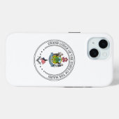 Vrijmetselaarsloge van de staat Maine Case-Mate iPhone Case (Achterkant (horizontaal))