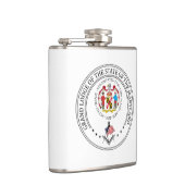 Vrijmetselaarsloge van de staat Mariland Heupfles (Rechts)