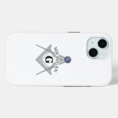 Vrijmetselaarsloge van de staat Michigan Case-Mate iPhone Case (Achterkant (horizontaal))