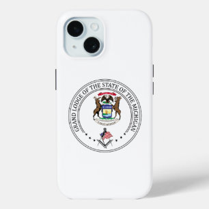 Vrijmetselaarsloge van de staat Michigan iPhone 15 Case