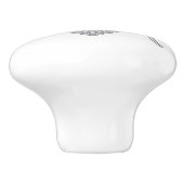 Vrijmetselaarsloge van de staat Michigan Keramische Knop (Zijkant)