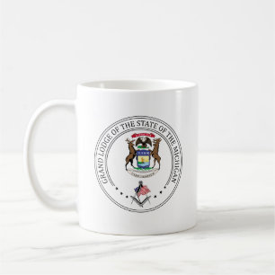 Vrijmetselaarsloge van de staat Michigan Koffiemok