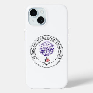 Vrijmetselaarsloge van de staat Nebraska iPhone 15 Case