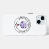 Vrijmetselaarsloge van de staat Nebraska Case-Mate iPhone Case (Achterkant (horizontaal))