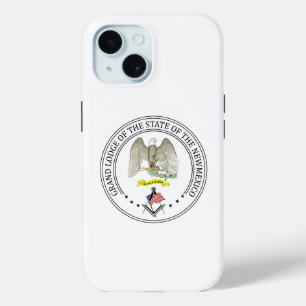 Vrijmetselaarsloge van de staat New Mexico iPhone 15 Case