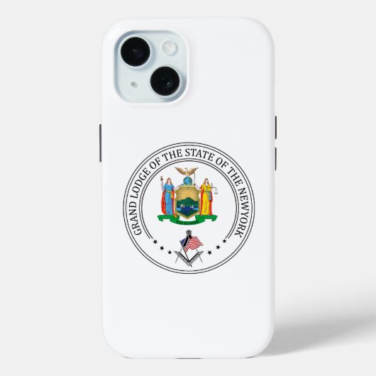 Vrijmetselaarsloge van de staat New York Case-Mate iPhone Case (Achterkant)