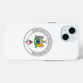 Vrijmetselaarsloge van de staat New York Case-Mate iPhone Case (Achterkant (horizontaal))