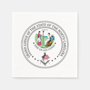 Vrijmetselaarsloge van de staat North Carolina Servet