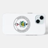 Vrijmetselaarsloge van de staat Pennsylvania Case-Mate iPhone Case (Achterkant (horizontaal))
