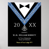 Vrijmetselaarsprijzen | Afgelopen Master Freemason