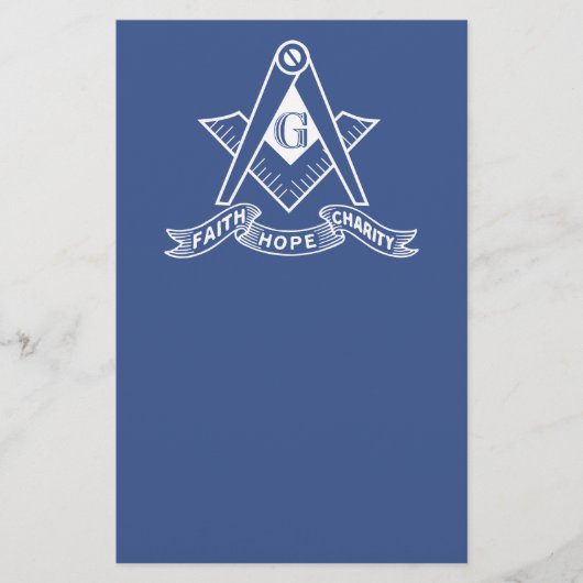 Vrijmetselaarssymbool Flyer (Voorkant)