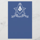 Vrijmetselaarssymbool Flyer (Achterkant)