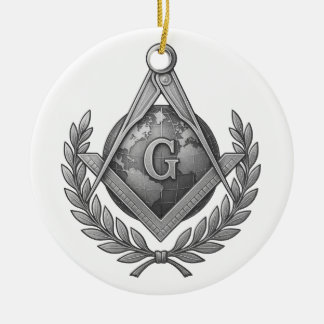 Vrijmetselaarssymbool Keramisch Ornament