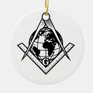 Vrijmetselaarssymbool Keramisch Ornament