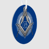 Vrijmetselaarssymbool Ornament (voorkant)
