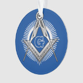 Vrijmetselaarssymbool Ornament (voorkant)