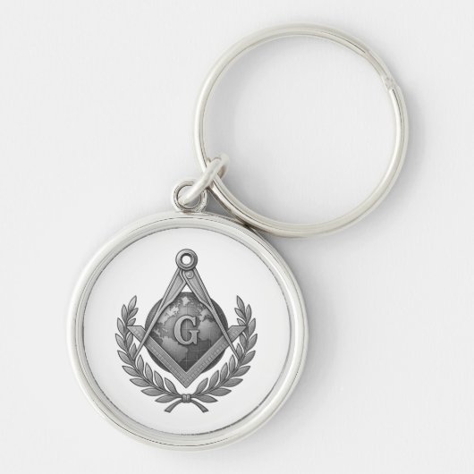 Vrijmetselaarssymbool Sleutelhanger (Voorkant)
