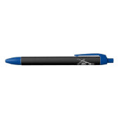 Vrijmetselaarssymbool Zwarte Inkt Pen (Bovenkant)