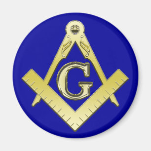 Vrijmetselaarssymboolmagneet Magneet