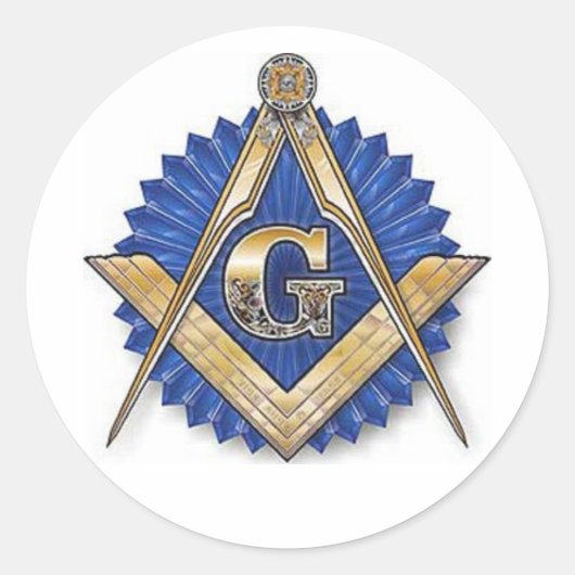 vrijmetselaarster sticker (Voorkant)