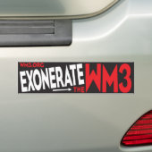 VRIJPLEITEN VAN DE WM3-BUMPERSTICKER BUMPERSTICKER (Op auto)