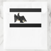 Vrijstaat Pruisen Vlag Rechthoekige Sticker (Tas)