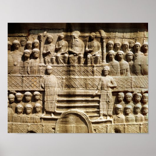 Vrijstelling op de basis van de Obelisk van Theodo Poster (Voorkant)